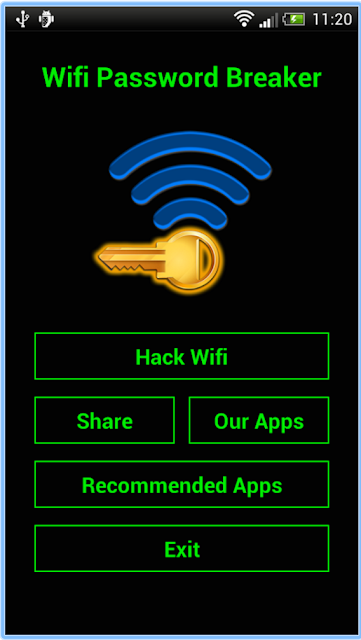 تطبيق اختراق الواي فاي Wifi Hacker للاندرويد
