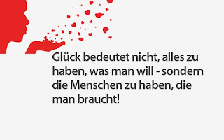 spruch des tages glück