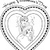 Barbie Valentines Day Coloring Pages