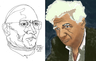 Michel Foucault y Jacques Derrida