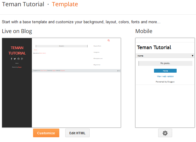 Cara Praktis Mengubah Template Blog Blogger Untuk Pemula Cara Praktis Mengganti Template Blog Blogger Terbaru