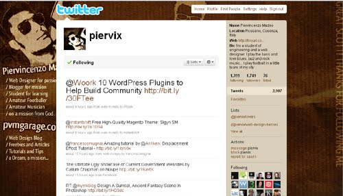 Inspiration Reloaded!-  44 Best Twitter Background Themes