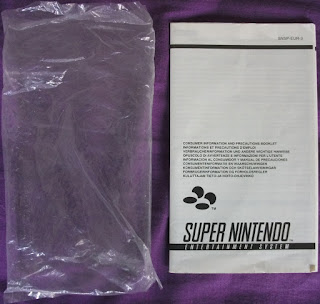 Super Metroid - Bolsa y folleto