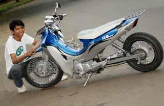 Honda Karisma 2002 wheel and rims modification