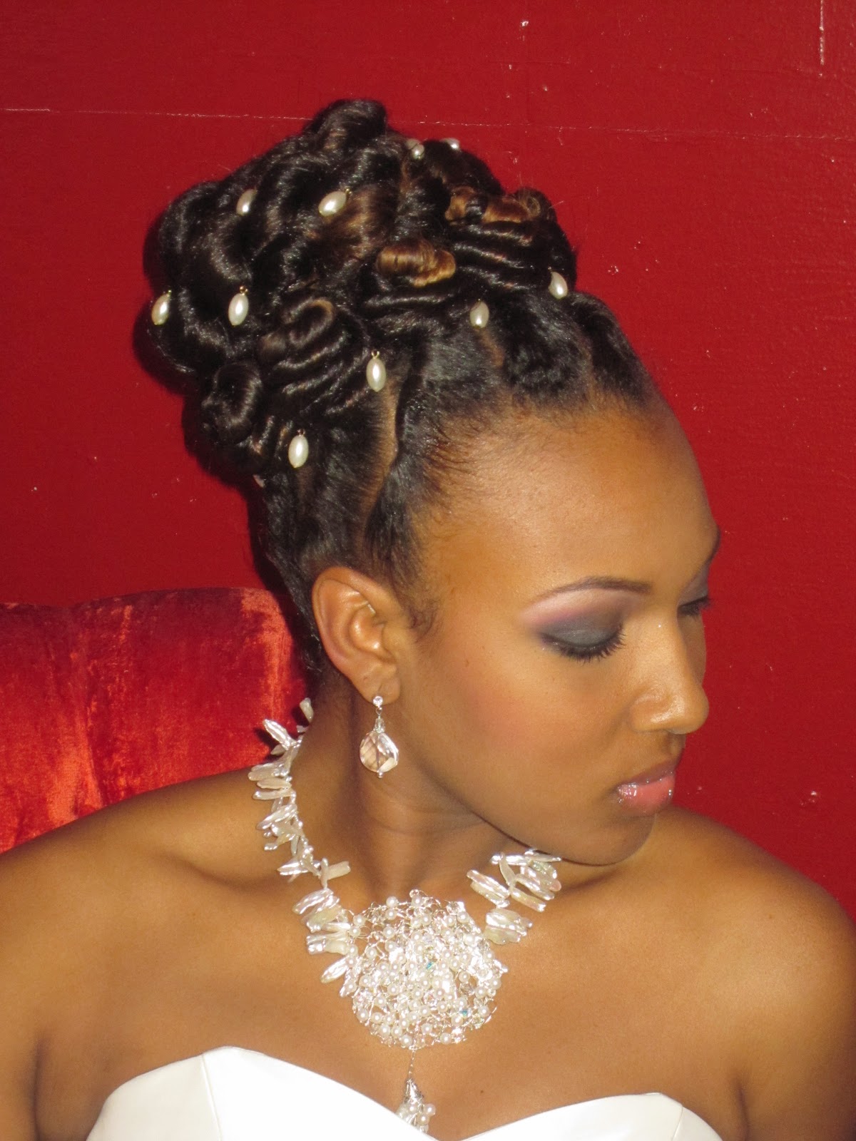 Black Ladies Updo Hairstyles