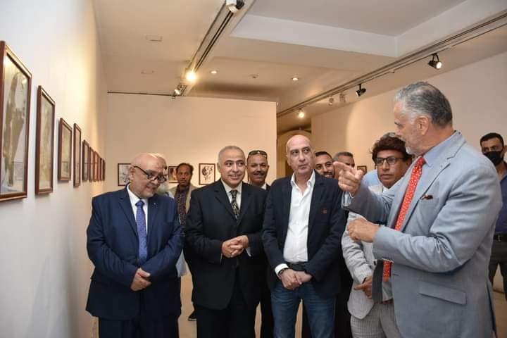 Inauguration of the 7th International Cartoon Gathering in Egypt