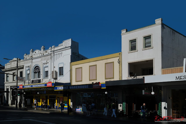Federation Freestyle shop façades at 246 King St, Newtown NSW - Fujifilm X100VI in Newtown