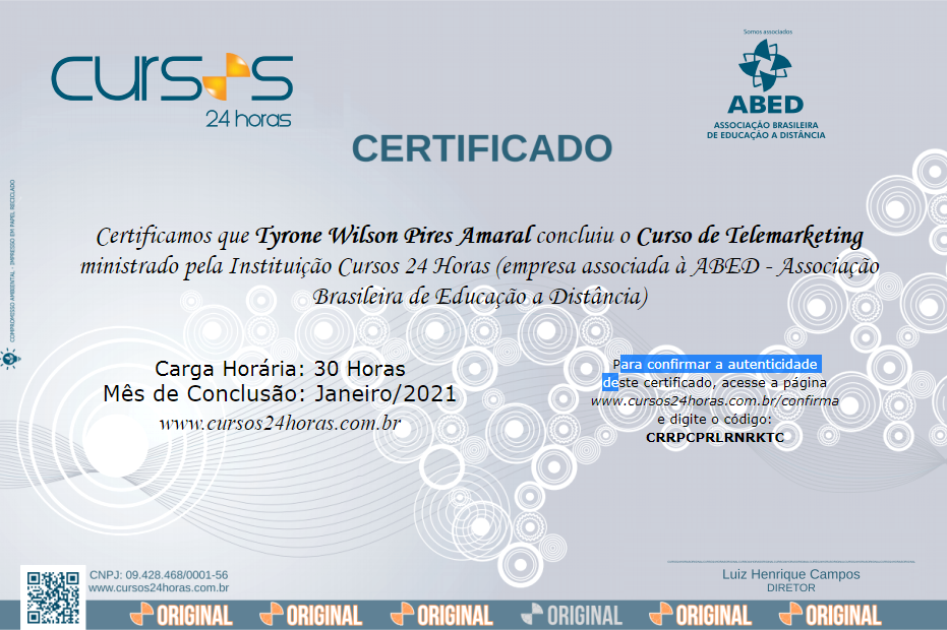 Curso de Telemarketing