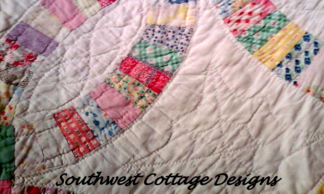 Vintage Wedding Ring Quilt Contest Giveaway Prize