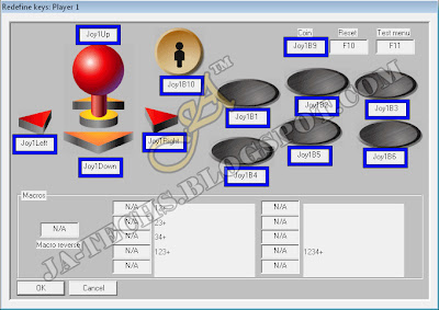 Default Player 1 Keys replaced with Joypad / Joystick