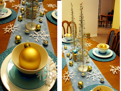 Christmas Table Centerpieces on Christmas Table Decorations