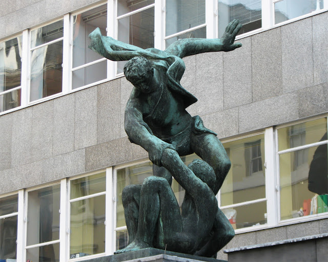 The Spirit of Brotherhood by Bernard Meadows, Congress House, Great Russell Street, London