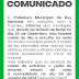 Transloc informa que não haverá colega de lixo e entulho no feriado de Natal em Ruy Barbosa