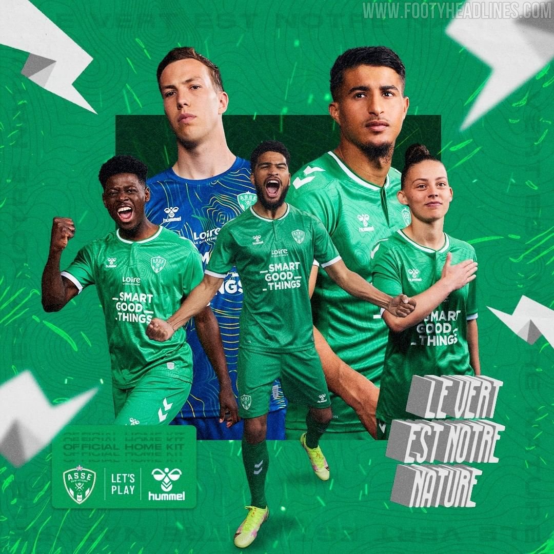 New AS Saint-Étienne Logo Released - Footy Headlines