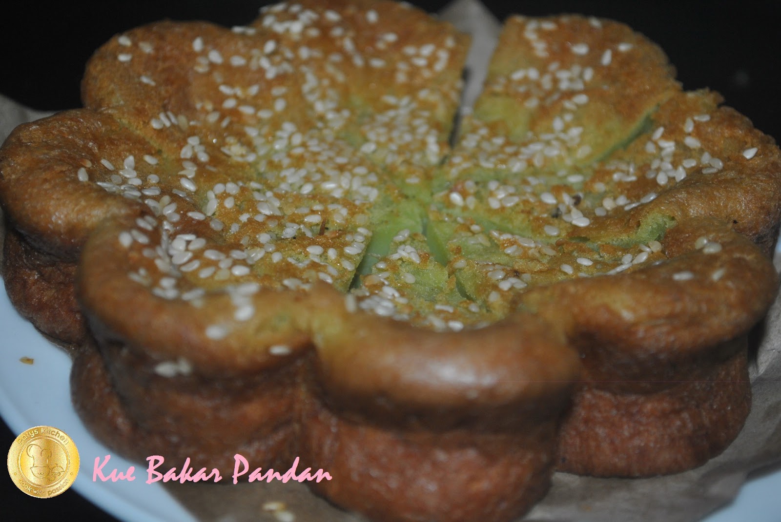 PATYSKITCHEN: KUIH BAKAR PANDAN