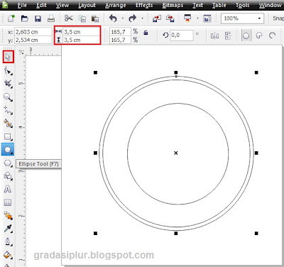 Cara Membuat Desain Stempel Di CorelDraw X4