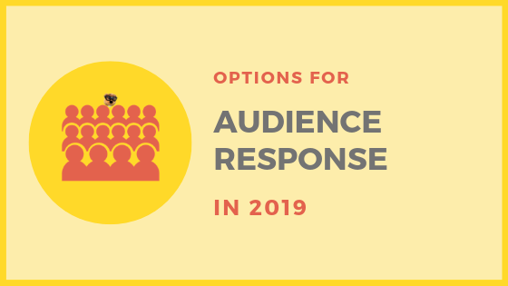 banner: options for audience response