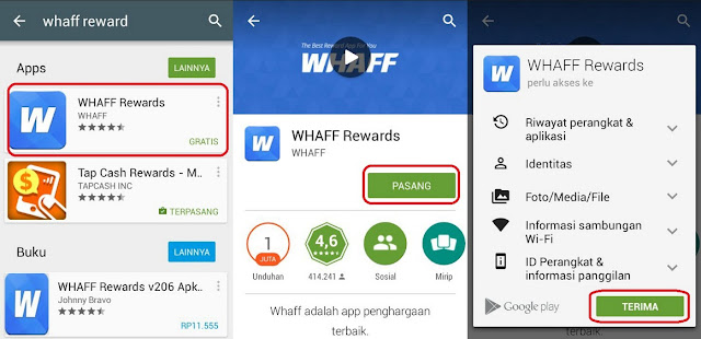 How to List whaff & Running whaff New Version