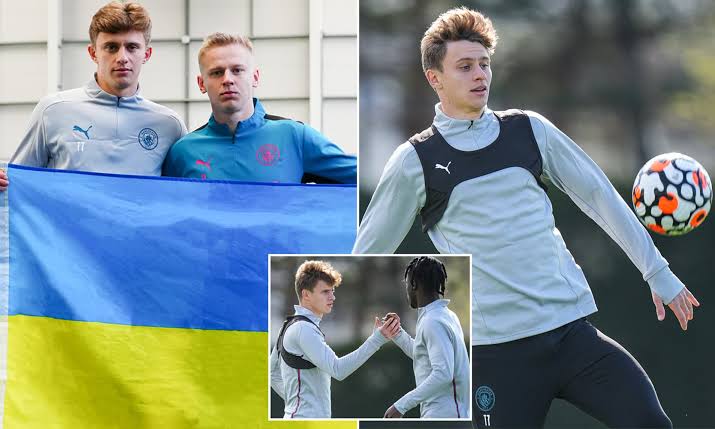 Andrii Kravchuk, A Ukrainian Refugee, Has Been Allowed To Train With Manchester City