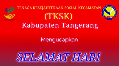 Sukarna Ketua Paguyuban TKSK Kabupaten Tangerang Mengucapkan Selamat Hari Sumpah Pemuda 2020