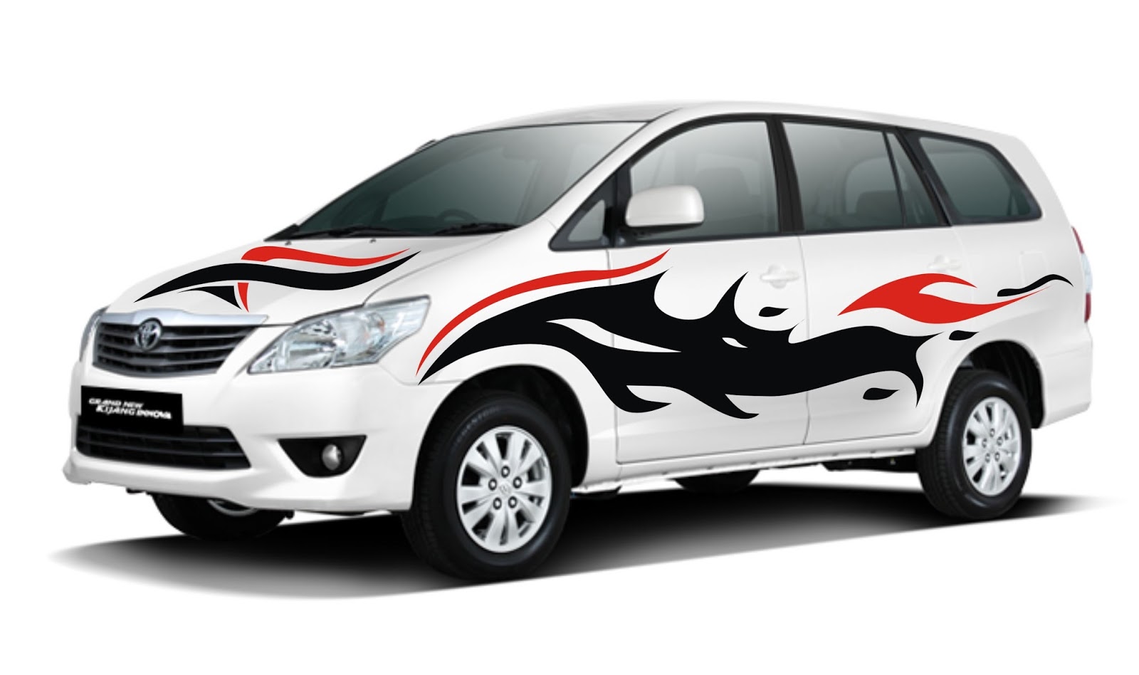 New Design Kijang Innova  Stiker  Tribal Motor Style