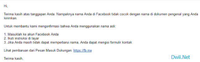 cara mengaktifkan facebook dari laptop