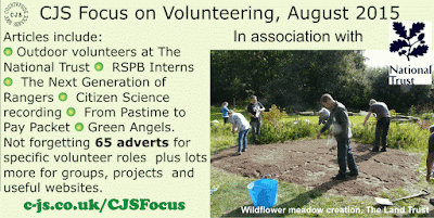 CJS Focus on Volunteering, August 2015 - details of this edition