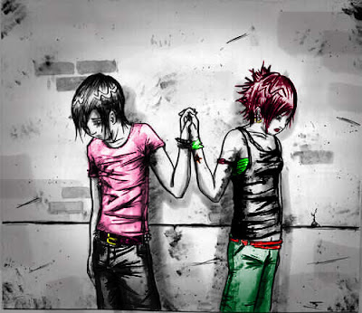 wallpaper emo love. anime emo love wallpaper. cute