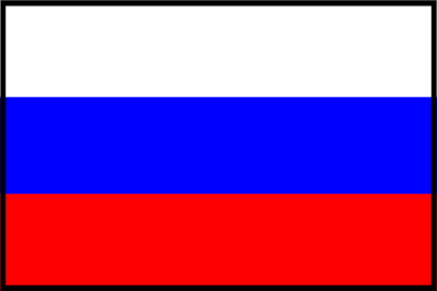 BANDEIRA NACIONAL DA RUSSIA