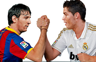 Cristiano ronaldo vs Lionel Messi 2012