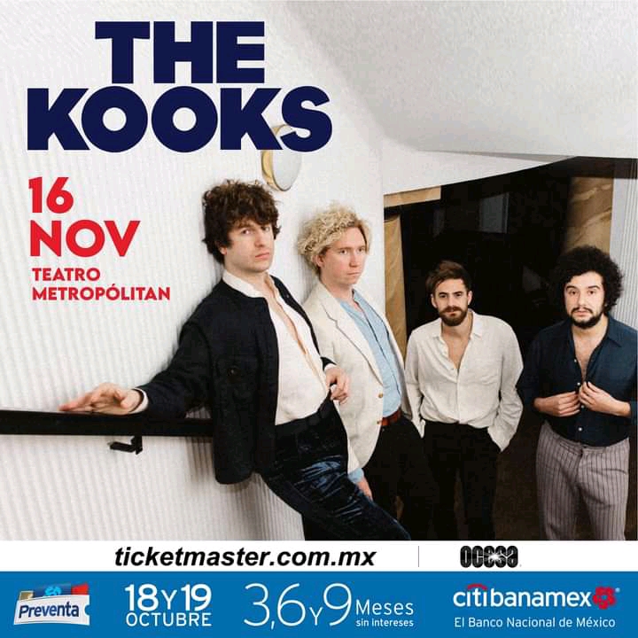 The Kooks, Teatro Metropólitan