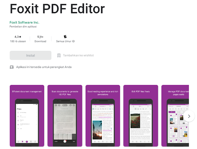 Foxit Mobile PDF Manual