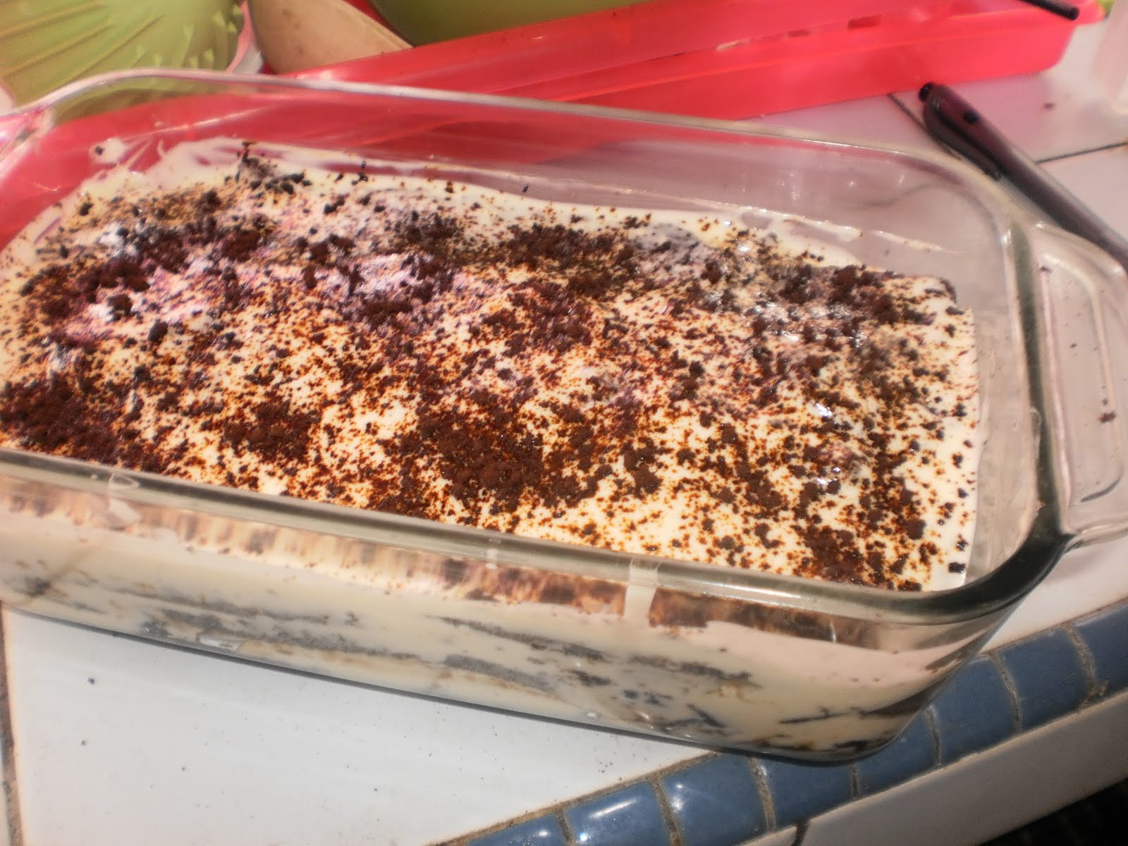 HoTz~ tiramisu kek Kek  Mama Resepi: Coklat Tiramisu Jurney: resepi