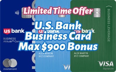 【期間限定】U.S. Bank Business Card 3種に最大 $900 オファー！
