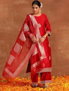 Diwali Banarasi dress