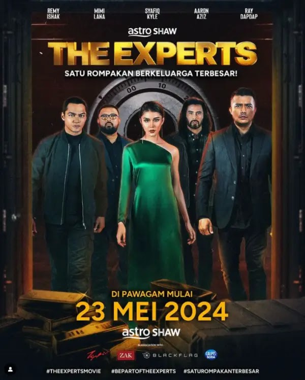 Poster Filem The Experts di Pawagam Mei 2024