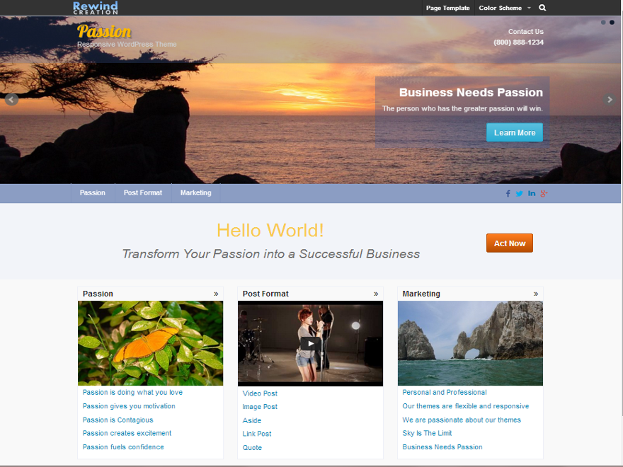 Responsive Themes for WordPress 2014