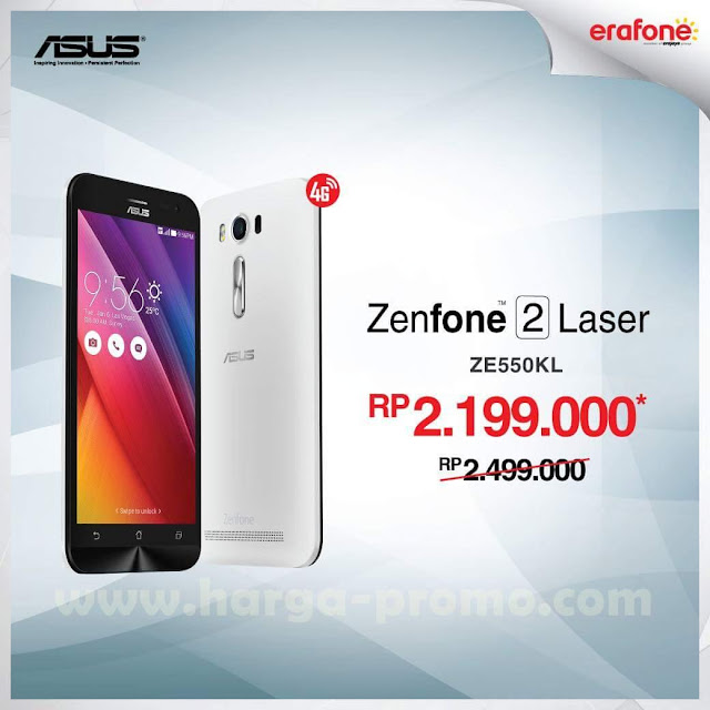 ASUS Zenfone 2 Laser ZE550KL Turun Harga di Outlet Erafone  Katalog 