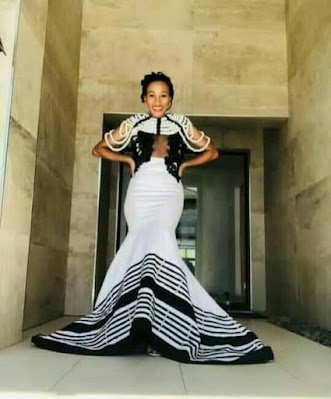 Latest Elegnant Xhosa Traditional Dresses 2022.