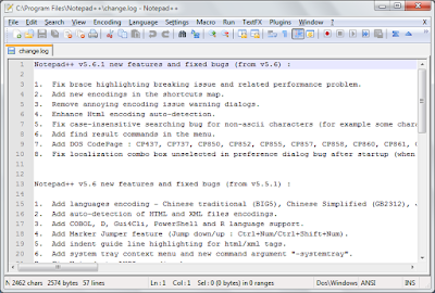 Notepad++ 6.8.6-screenshot