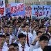 North Koreans attend anti-US rally in Pyongyang