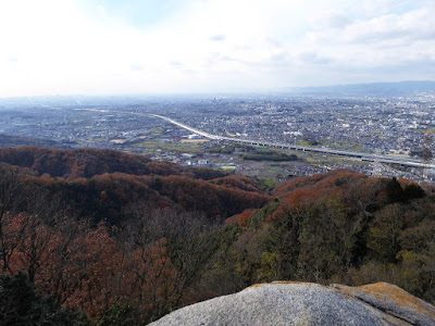 交野山 観音岩からの眺望