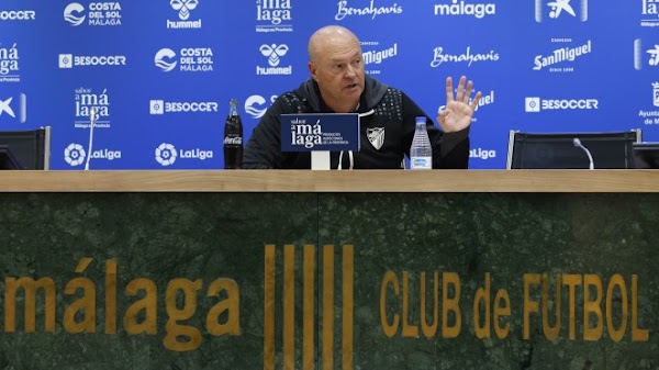 Pepe Mel - Málaga -: "Tenemos argumentos para salir de abajo"