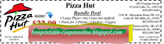 Free Printable Pizza Hut Coupons