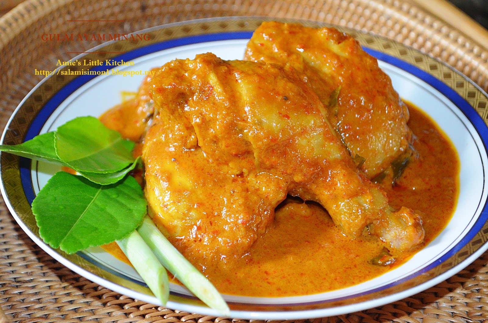 Amie S Little Kitchen Gulai Ayam Minang