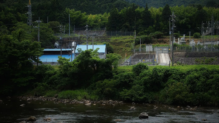 鳥取県西部日野川水系の小水力発電所、旭発電所