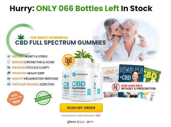 Condor CBD Gummies: Buy Only After Honest Shocking Shark Tank Review or Scam?
