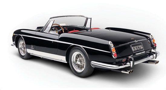 Recordsetter number one was a 1962 Ferrari 400 Superamerica Cabriolet 