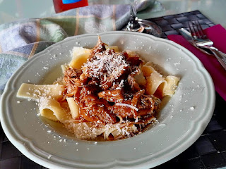Pulled Pork with Pappardelle