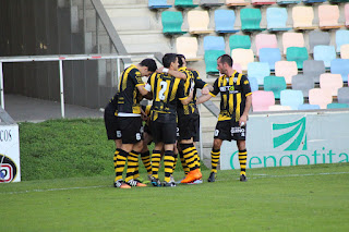 El Barakaldo CF regresa al liderato tras golear 4-1 a La Roda